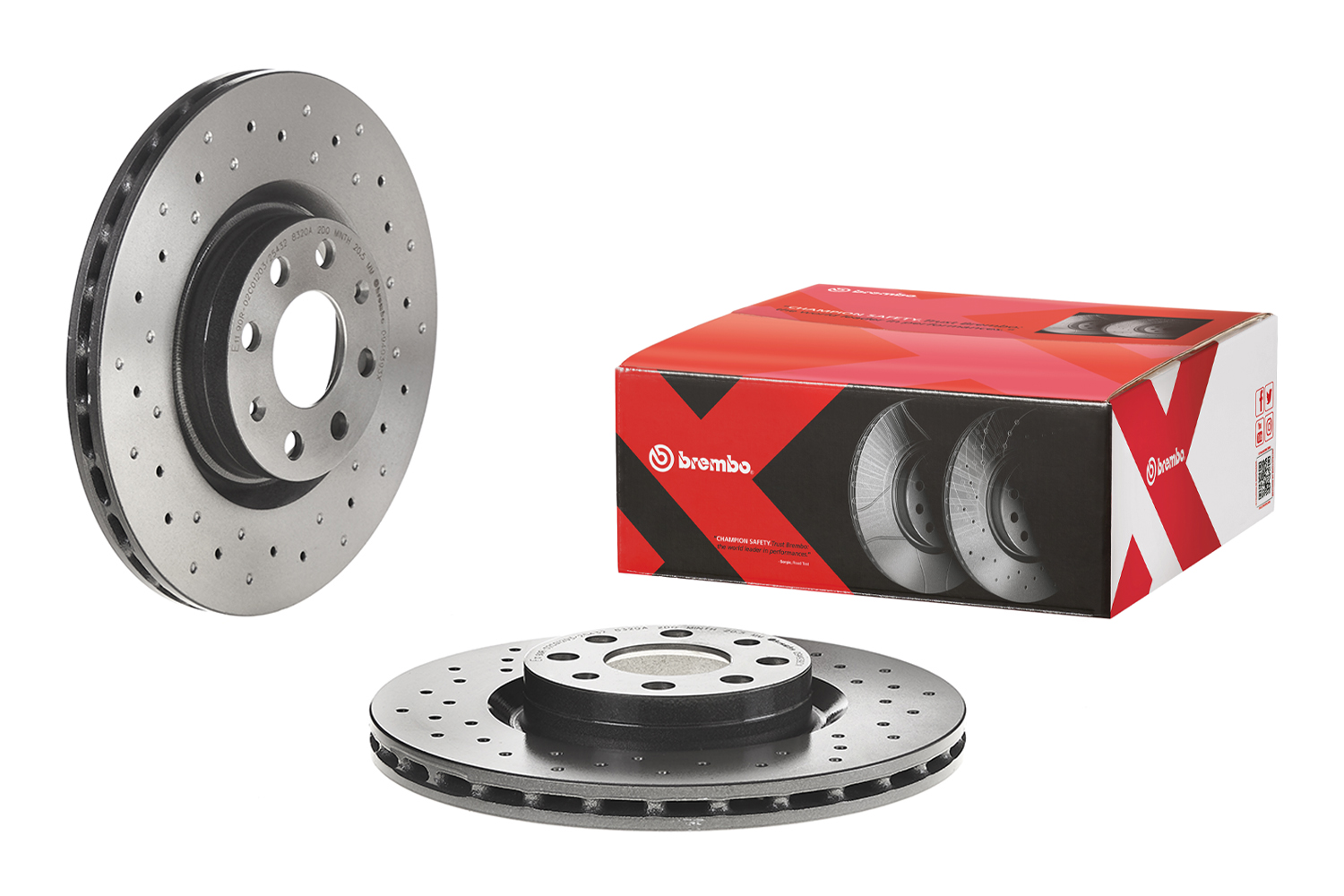 Brembo 09.4939.3X Remschijf
