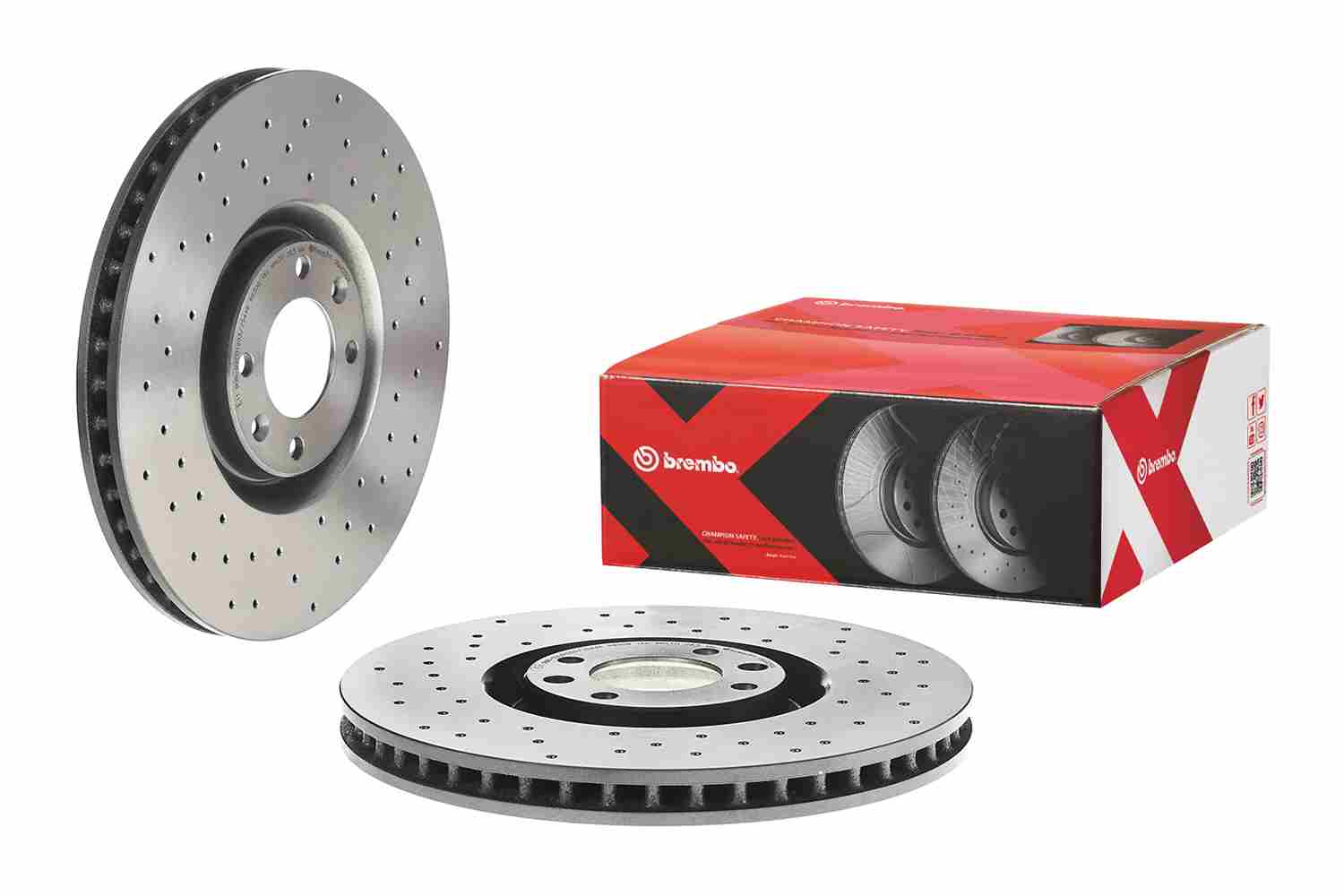 Brembo 09.A829.2X Remschijf