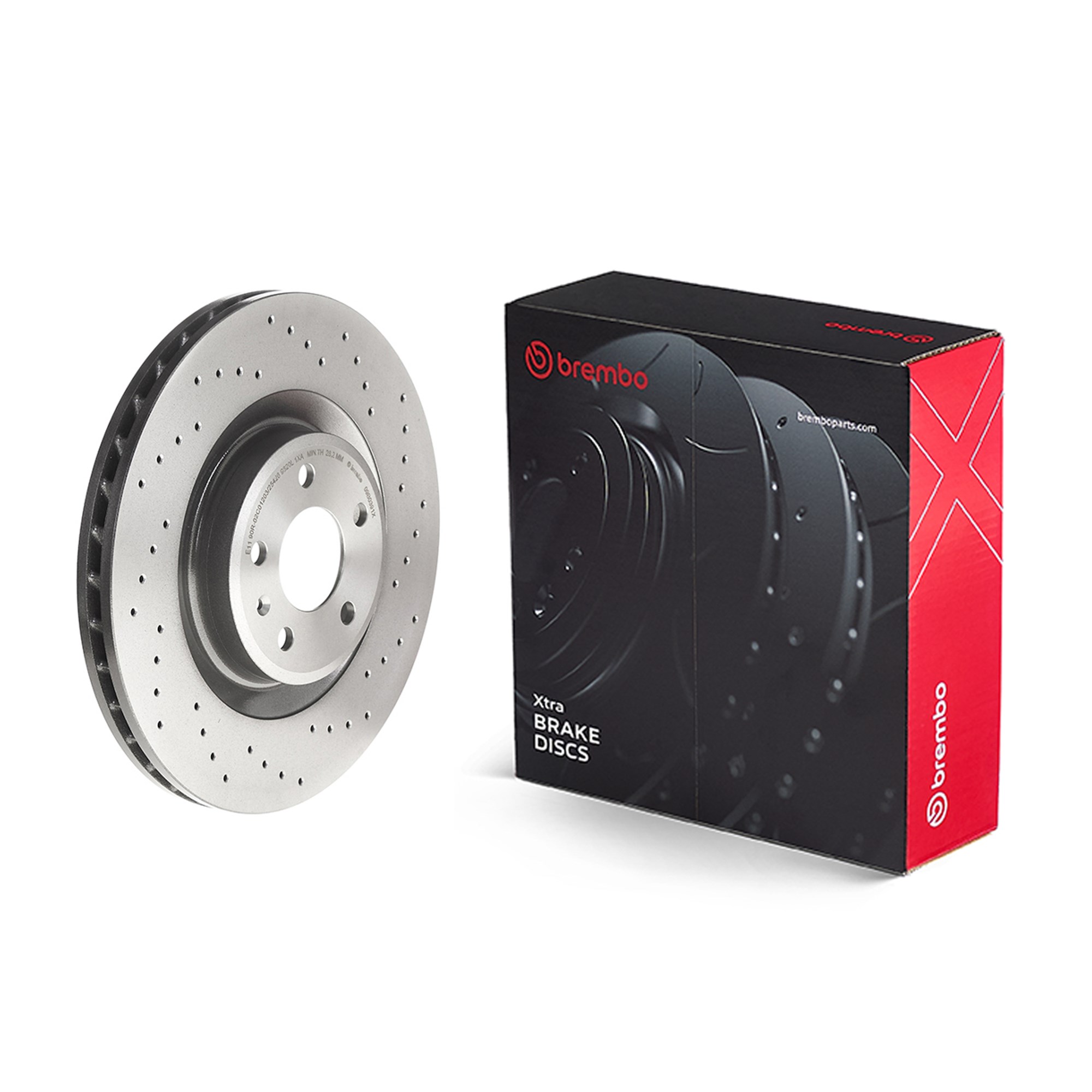 Brembo 09.B039.1X Remschijf