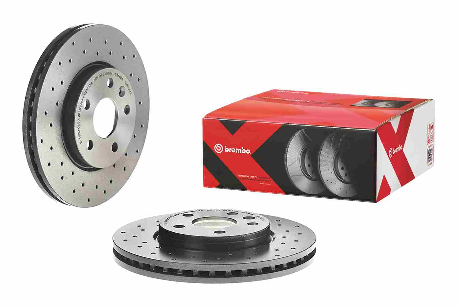 Brembo 09.B355.1X Remschijf