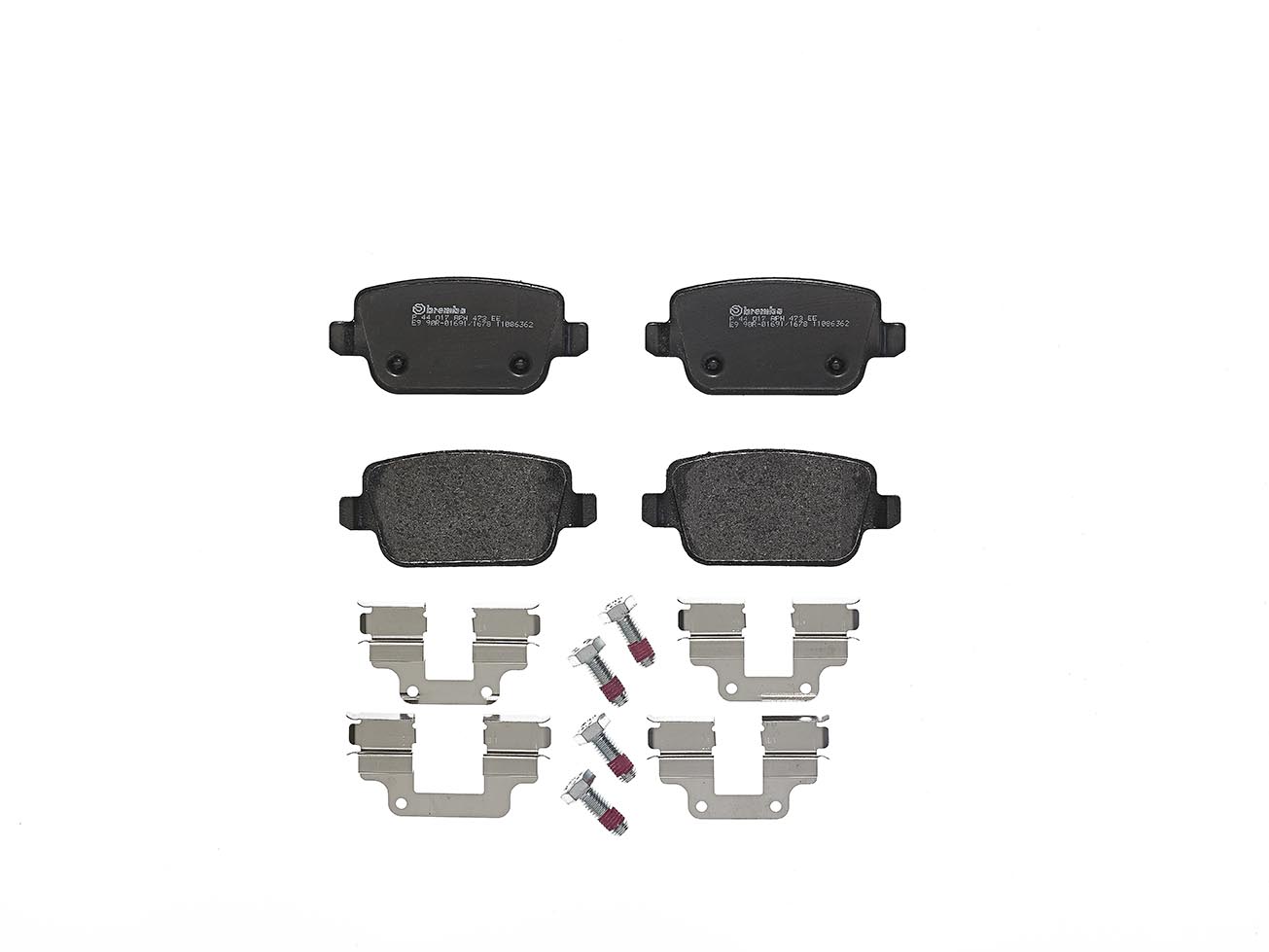 Brembo P 44 017 Remblokset