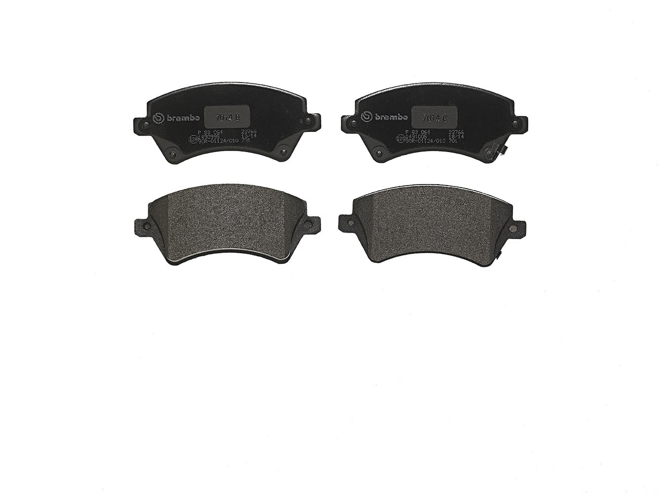 Brembo P 83 064 Remblokset