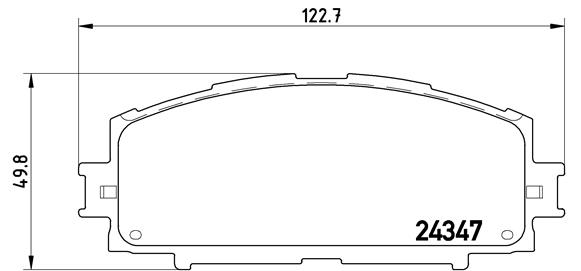 Brembo P 83 086 Remblokset