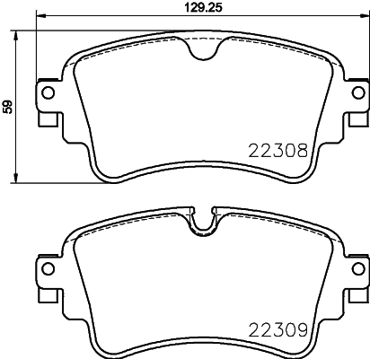 Brembo P85154NX Remblokset