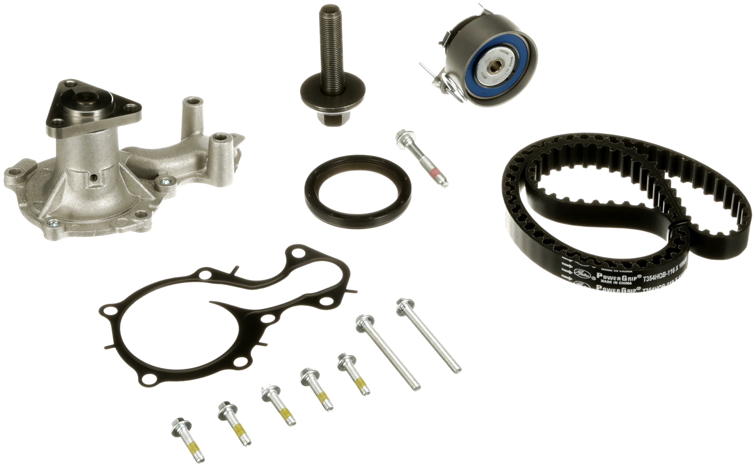 Gates KP2T354HOB Distributieriem kit incl.waterpomp