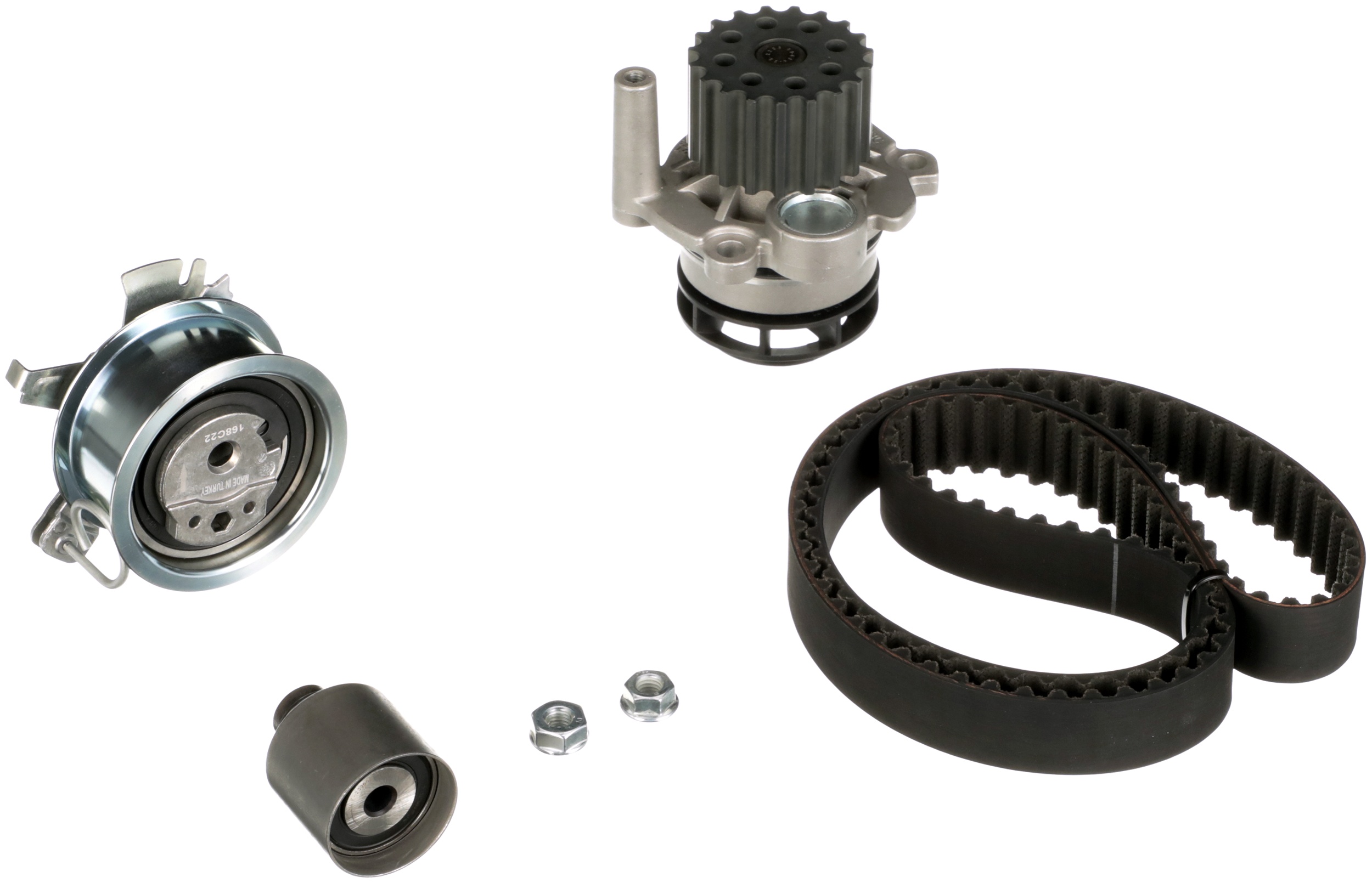 Gates KP55569XS-4 Distributieriem kit incl.waterpomp