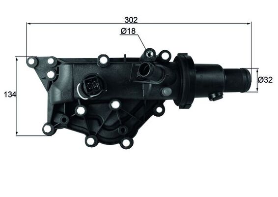 Mahle Original TH 60 89 Thermostaat