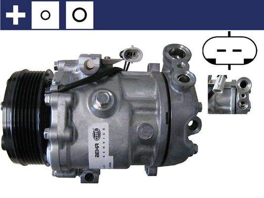 Mahle Original ACP 83 000S Airco compressor