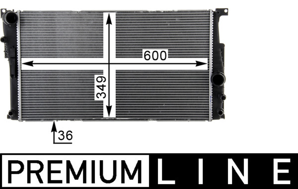 Mahle Original CR 1725 000P Radiateur
