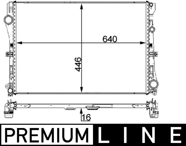 Mahle Original CR 2100 000P Radiateur