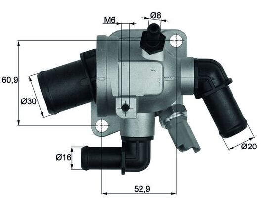 Mahle Original TI 173 88 Thermostaat