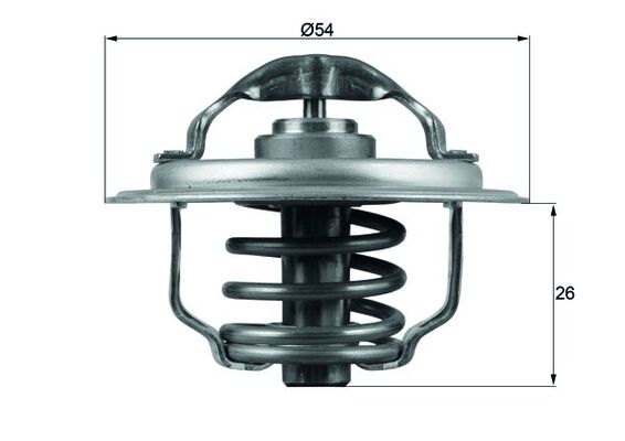 Mahle Original TX 111 87D Thermostaat