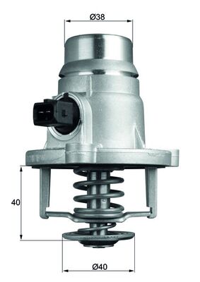 Mahle Original TM 27 101 Thermostaat