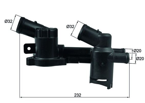 Mahle Original TH 52 Thermostaat
