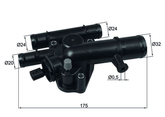 Mahle Original TI 243 89 Thermostaat