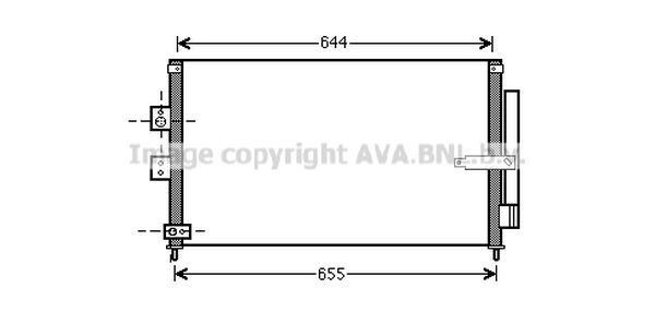 Airco condensor – MAXGEAR – AC830017