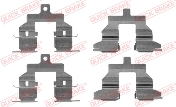 Quick Brake 109-1737 Rem montageset