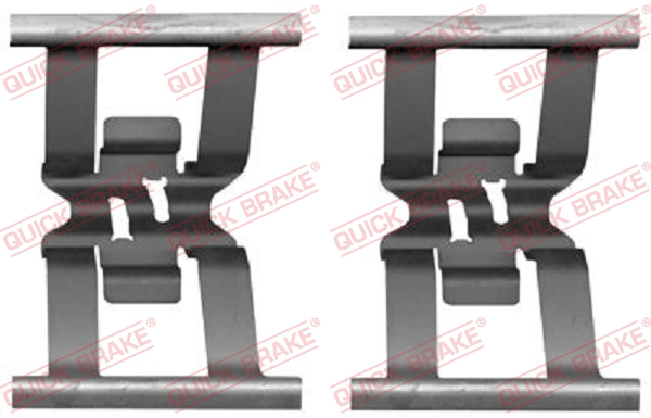 Quick Brake 109-1898 Rem montageset