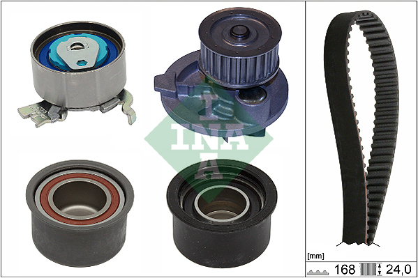 Ina 530 0444 30 Distributieriem kit incl.waterpomp