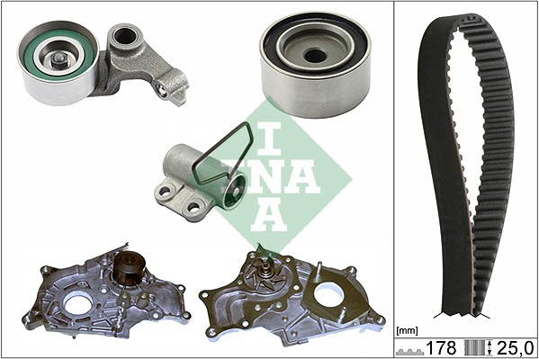 Ina 530 0543 31 Distributieriem kit incl.waterpomp