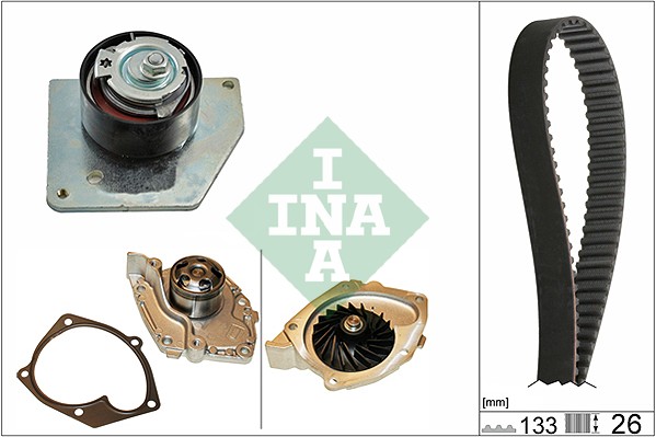 Ina 530 0579 30 Distributieriem kit incl.waterpomp