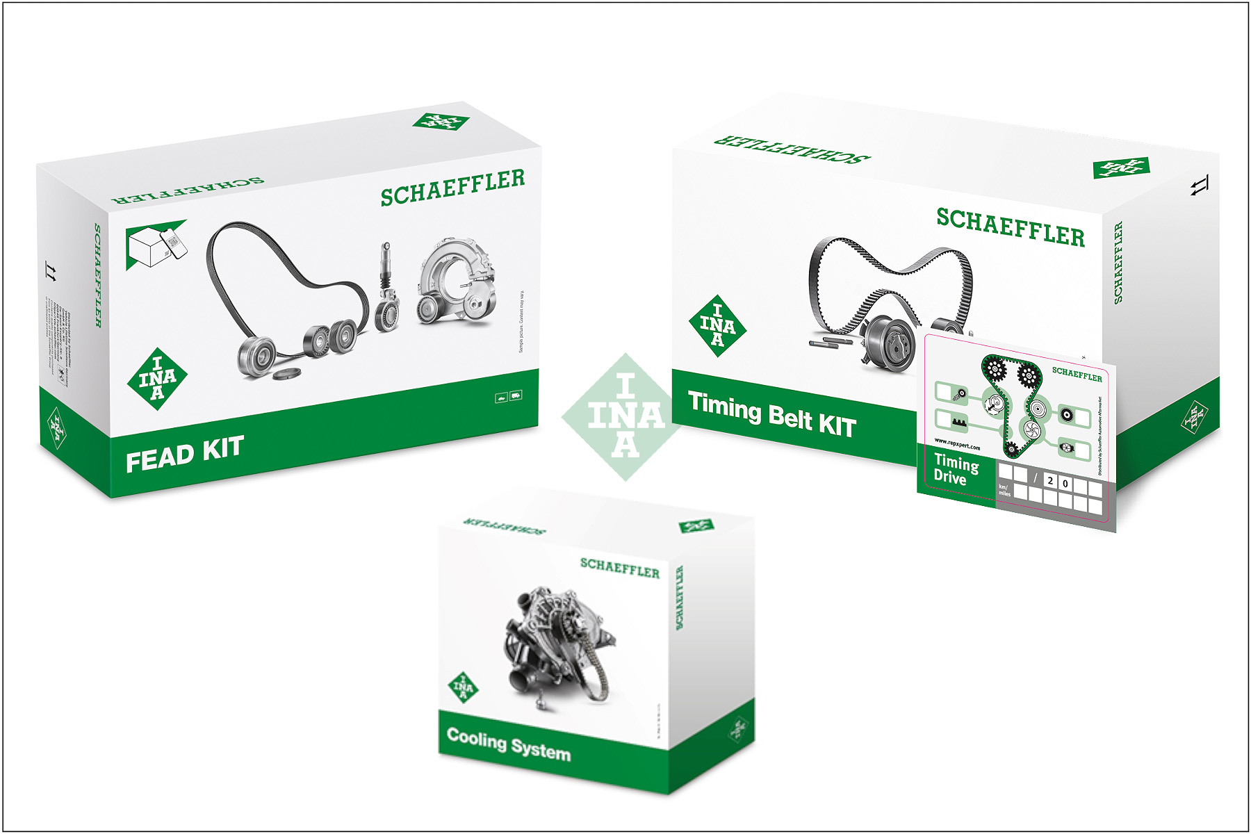 Ina 530 0650 50 Distributieriem kit incl.waterpomp