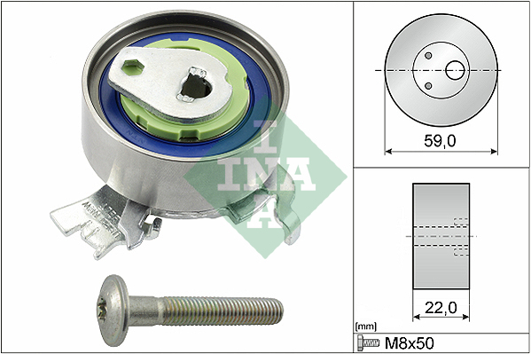Ina 531 0518 30 Spanrol distributieriem