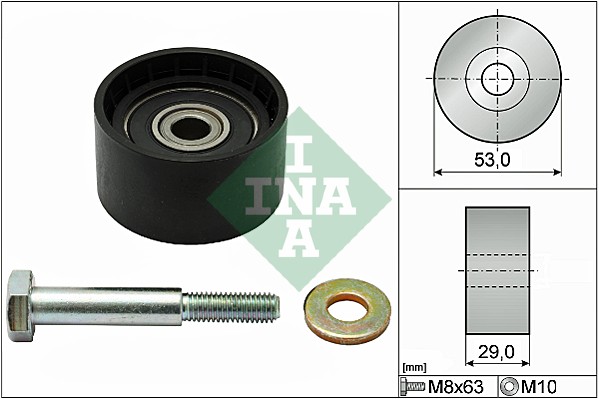 Ina 532 0287 10 Geleiderol distributieriem