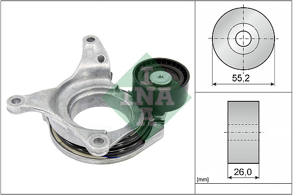 Ina 534 0794 10 Spanner poly V-riem