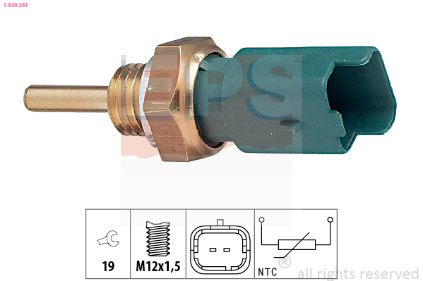 EPS 1.830.261 Water-/koelvloeistoftemperatuursensor