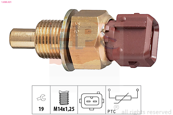 EPS 1.830.321 Water-/koelvloeistoftemperatuursensor