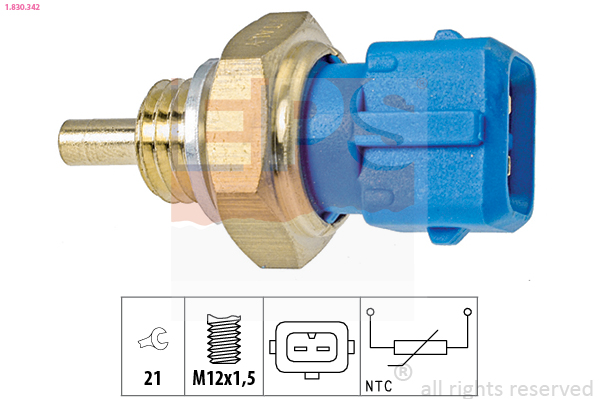 EPS 1.830.342 Water-/koelvloeistoftemperatuursensor