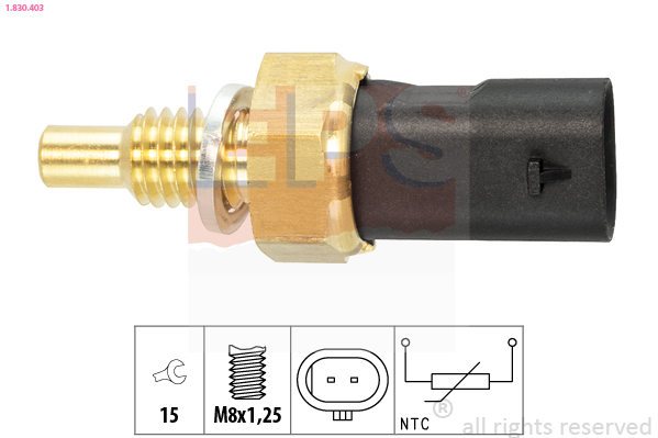 EPS 1.830.403 Water-/koelvloeistoftemperatuursensor