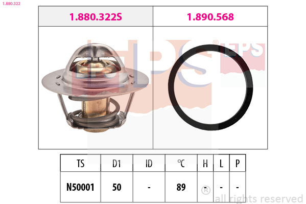 EPS 1.880.322 Thermostaat