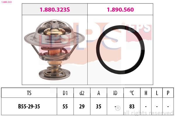 EPS 1.880.323 Thermostaat