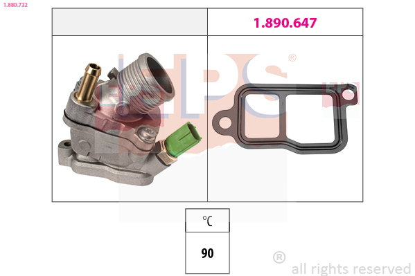 EPS 1.880.732 Thermostaat