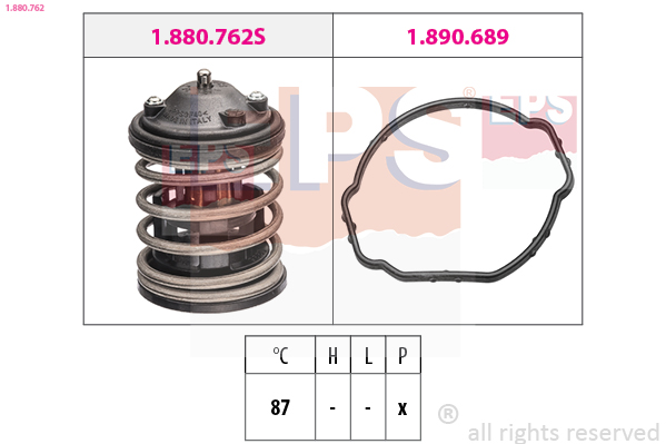 EPS 1.880.762 Thermostaat