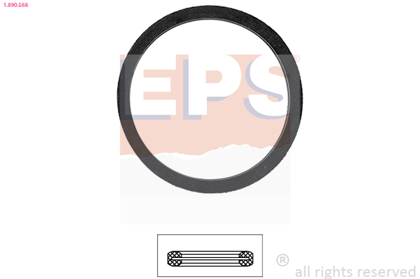 EPS 1.890.568 Thermostaat pakking