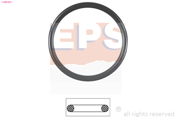 EPS 1.890.653 Thermostaat pakking