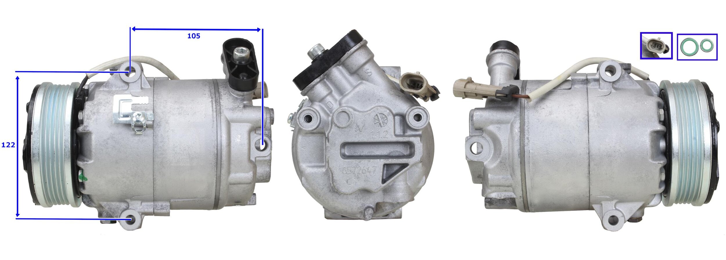 Elstock 51-0418 Airco compressor
