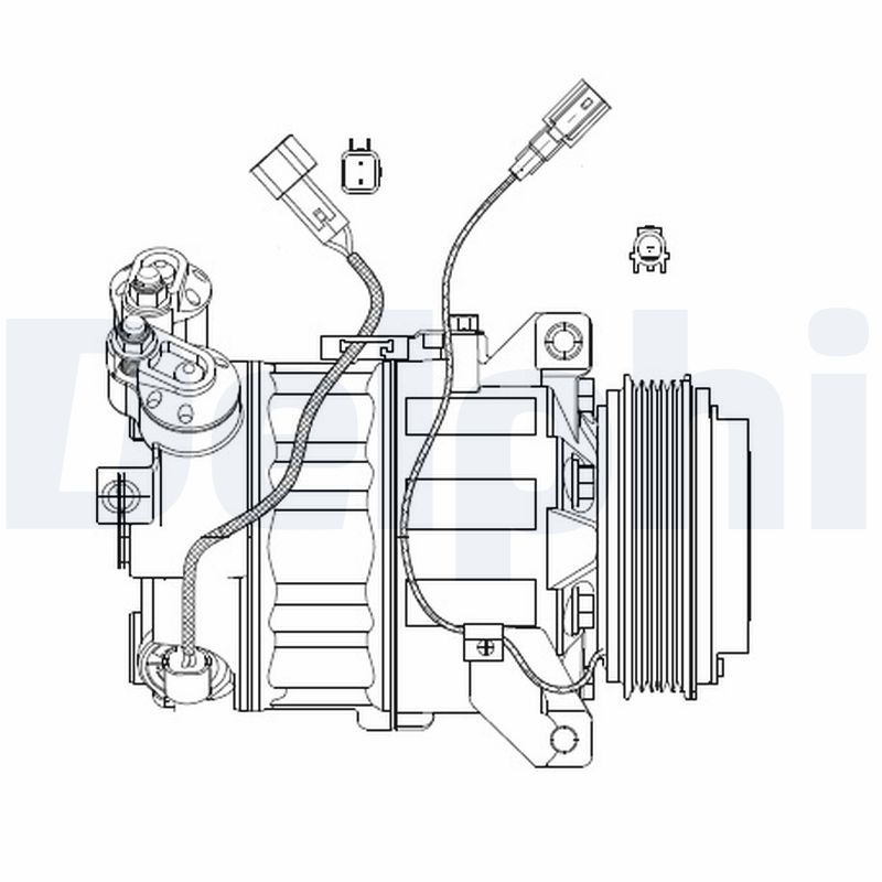 Delphi CS20482 Airco compressor