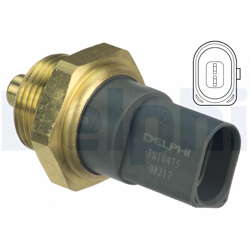 Delphi TS10475 Water-/koelvloeistoftemperatuursensor
