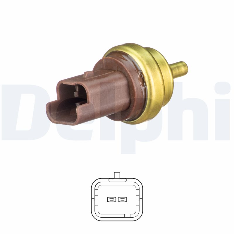 Delphi TS10477 Water-/koelvloeistoftemperatuursensor