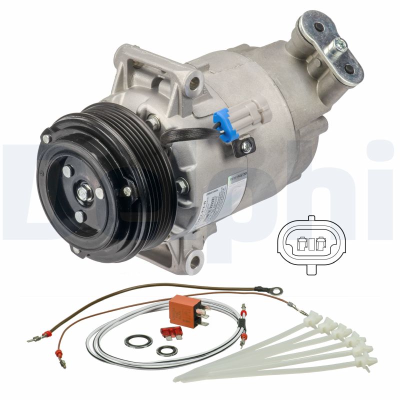 Delphi TSP0155802 Airco compressor