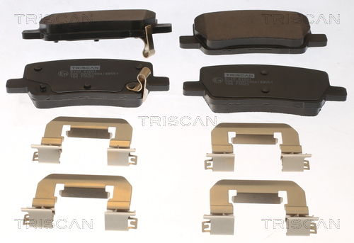 Triscan 8110 81001 Remblokset