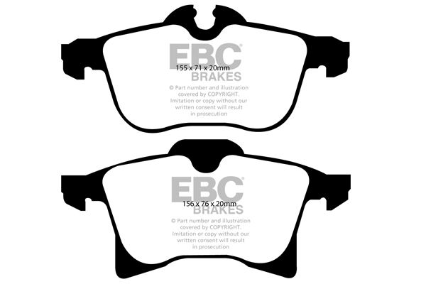 EBC Brakes DP21520 Remblokset