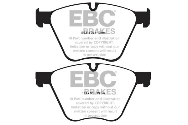 EBC Brakes DP42007R Remblokset