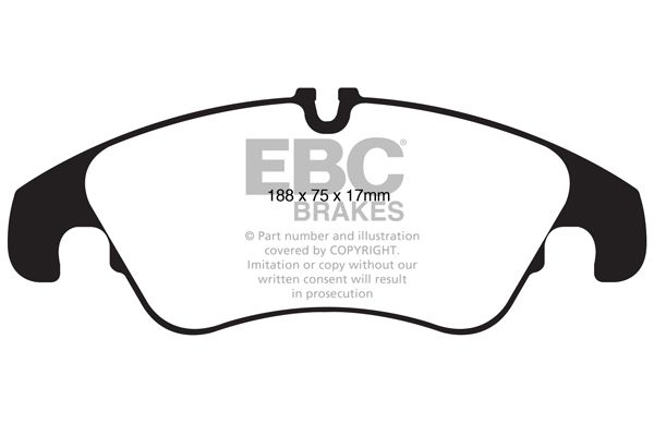 EBC Brakes DP42022R Remblokset