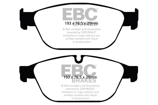 EBC Brakes DP42087R Remblokset