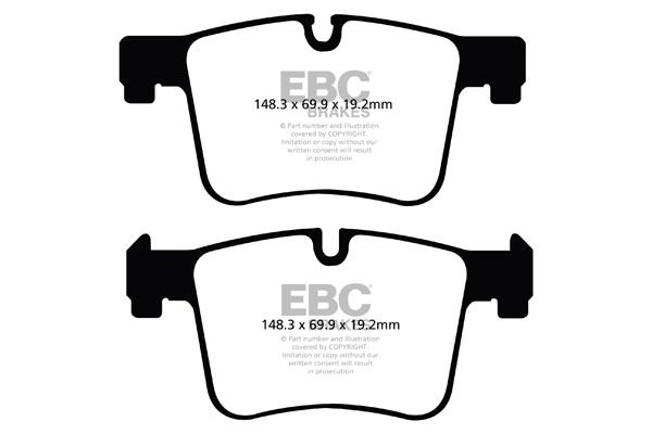 EBC Brakes DP42105R Remblokset